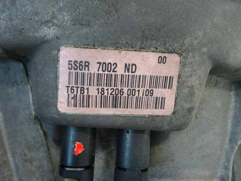 CAJA CAMBIOS FORD FIESTA 2007 1.6 TDCI (90 CV)