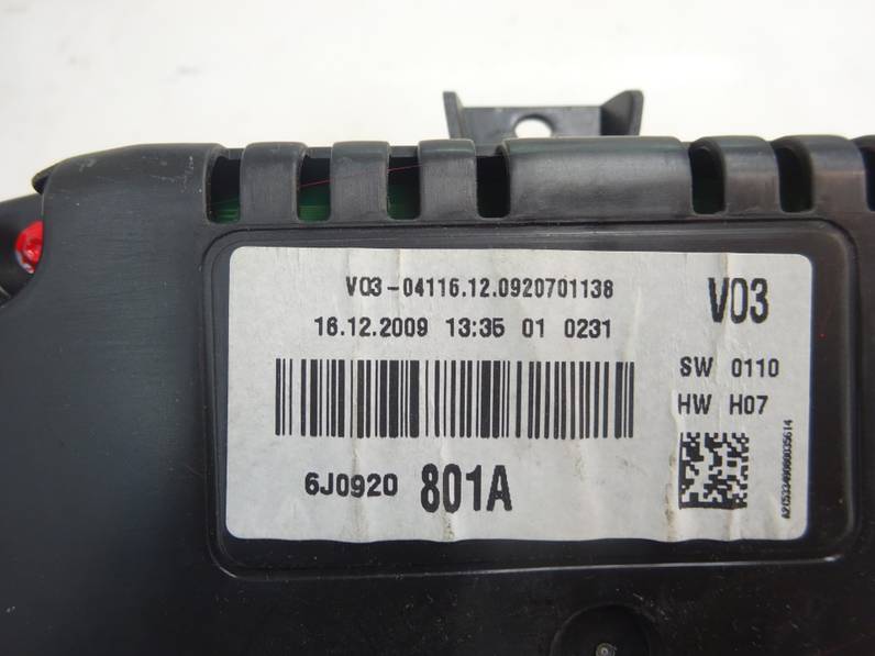 CUADRO INSTRUMENTOS SEAT IBIZA SC 2010 1.6 TDI (90 CV)