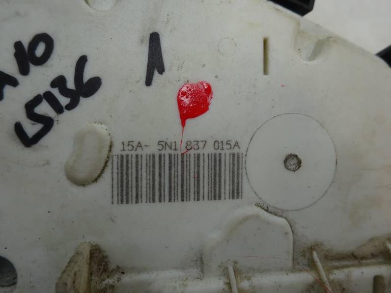 CERRADURA PUERTA DELANTERA IZQUIERDA SEAT IBIZA SC 2010 1.6 TDI (90 CV)