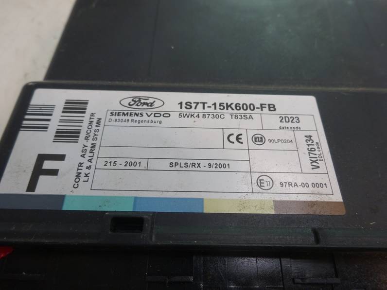 MODULO CONFORT FORD FOCUS BERLINA 2002 1.8 TDCI TURBODIESEL (116 CV)