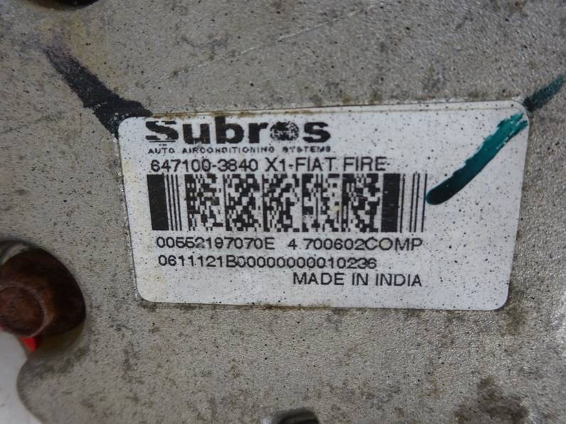 COMPRESOR AIRE ACONDICIONADO TATA VISTA 2013 1368 (75 CV)