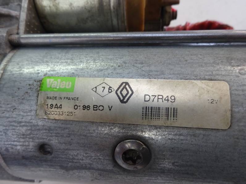 MOTOR ARRANQUE RENAULT MEGANE II CLASSIC BERLINA 2004 1.9 DCI D (120 CV)