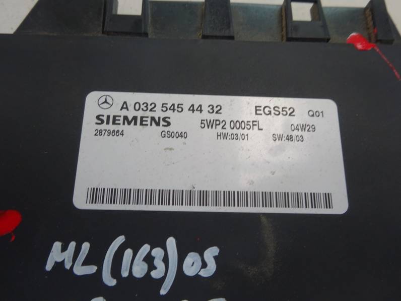 CENTRALITA CAMBIO AUTOMATICO MERCEDES CLASE M 2005 2.7 CDI 20V (163 CV)