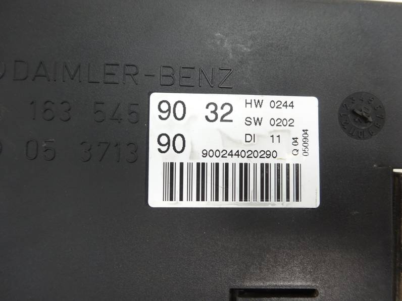 MODULO ELECTRONICO MERCEDES CLASE M 2005 2.7 CDI 20V (163 CV)