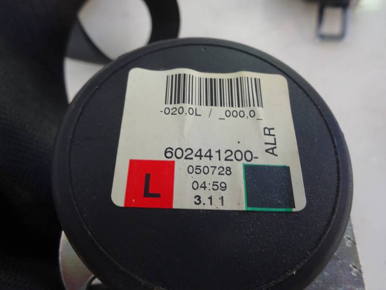 CINTURON SEGURIDAD TRASERO IZQUIERDO MITSUBISHI COLT BERLINA 5 2006 1.3 (95 CV)