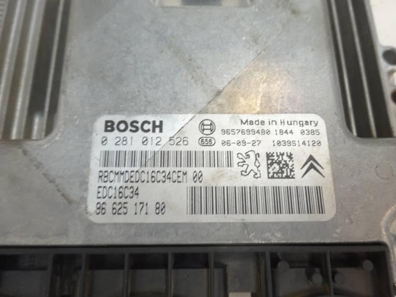 CENTRALITA MOTOR UCE PEUGEOT 207 2006 1.4 HDI (68 CV)