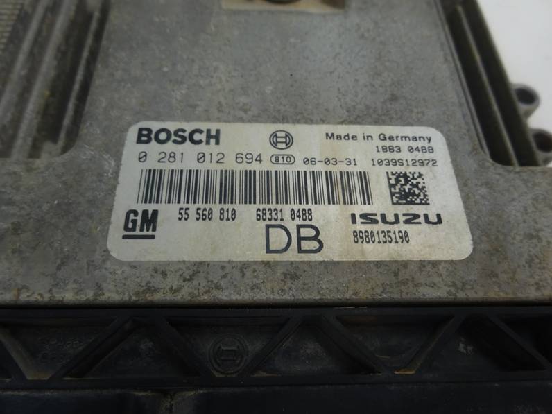 CENTRALITA MOTOR UCE OPEL ASTRA H BER 2006 1.7 16V CDTI (101 CV)