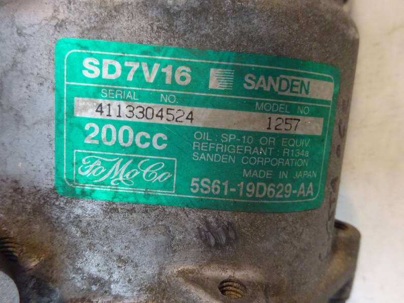 COMPRESOR AIRE ACONDICIONADO FORD FIESTA 2006 1.6 TDCI (90 CV)