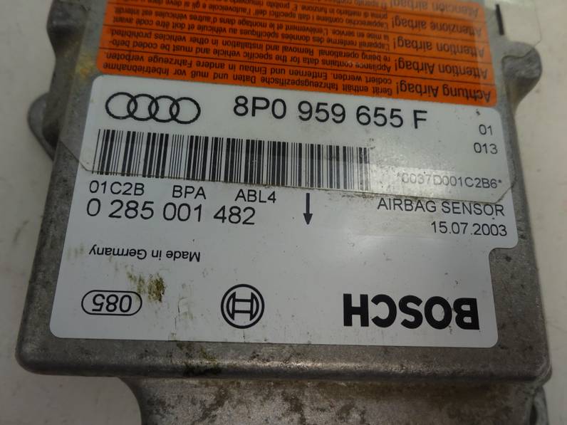 CENTRALITA AIRBAG AUDI A3 2003 2.0 TDI (140 CV)