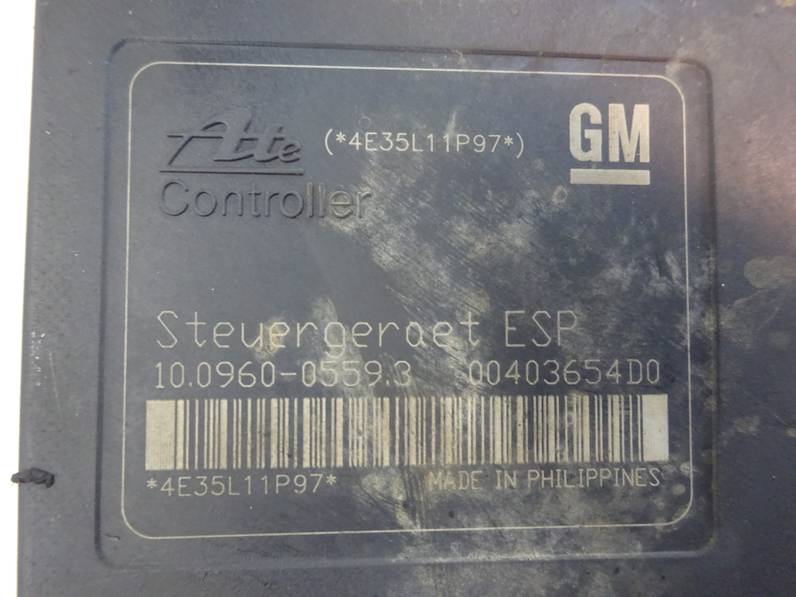 ABS OPEL ZAFIRA B 2006 1.9 CDTI (120 CV)