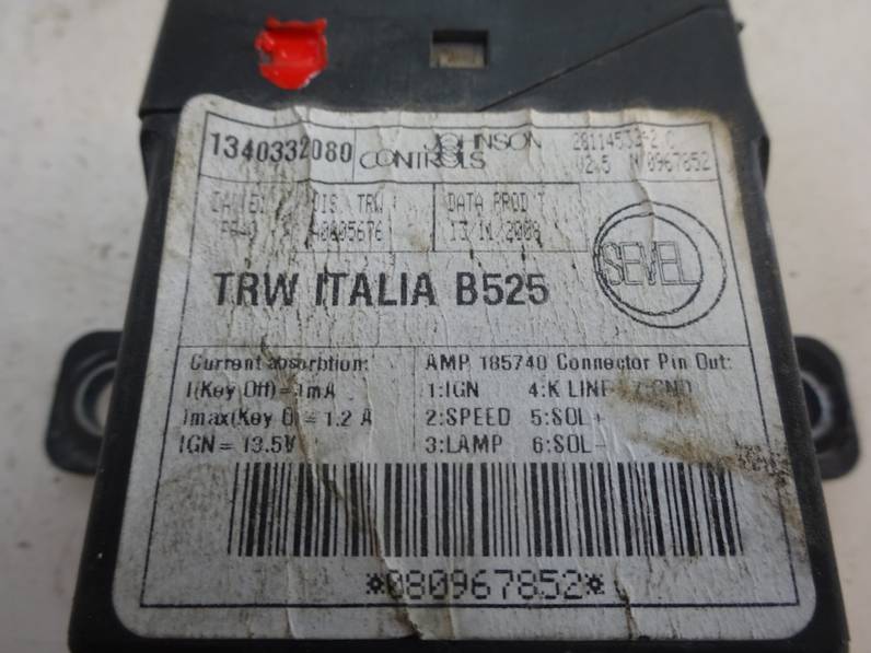 MODULO ELECTRONICO CITROEN JUMPER CAJA CERRADA 2009 2.2 HDI (120 CV)