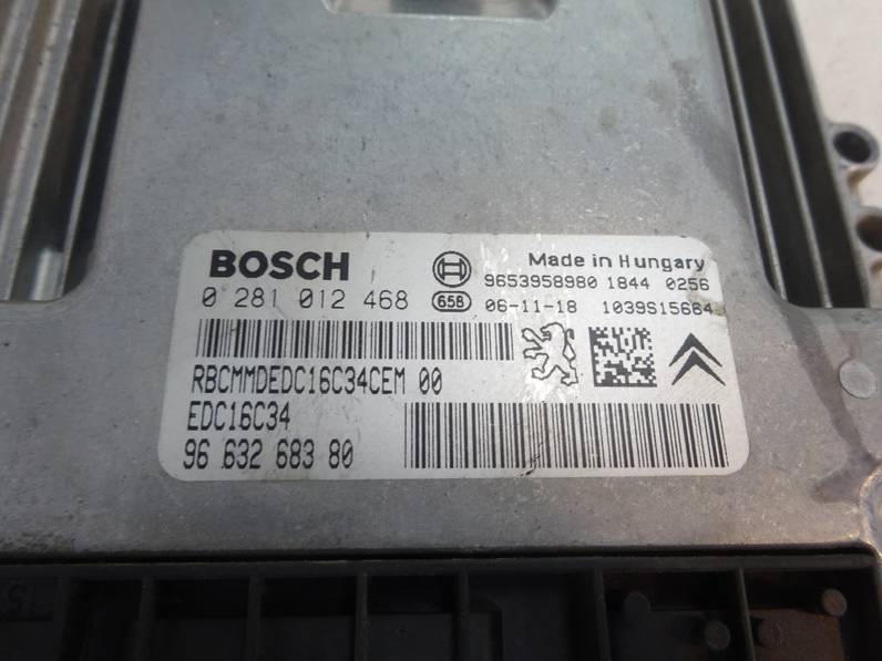 CENTRALITA MOTOR UCE CITROEN XSARA PICASSO 2007 1.6 16V HDI (90 CV)