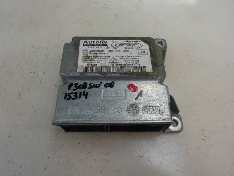 CENTRALITA AIRBAG PEUGEOT 308 SW 2008 1.6 HDI FAP (109 CV)