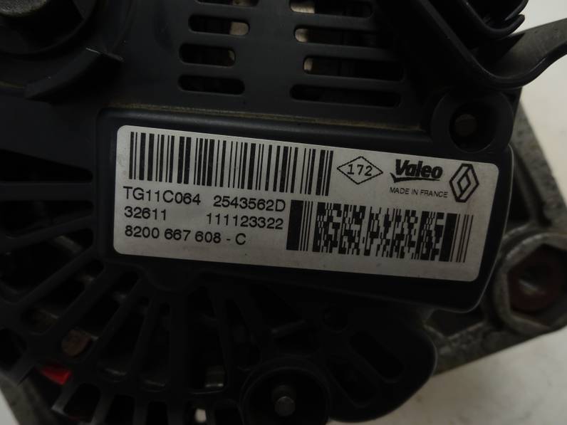 ALTERNADOR DACIA SANDERO 2012 1.5 DCI D FAP (88 CV)