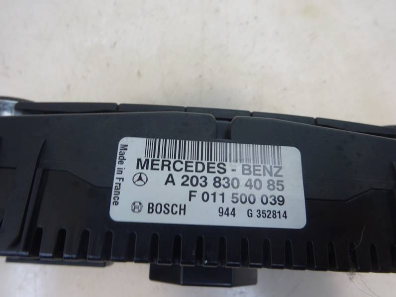 MANDO CLIMATIZADOR MERCEDES CLASE C BERLINA 2007 2.2 CDI (150 CV)