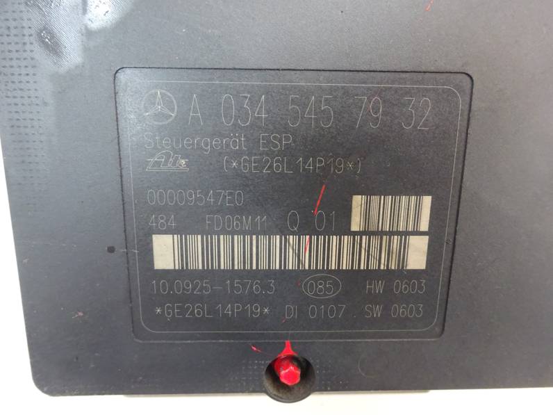 ABS MERCEDES CLASE C BERLINA 2007 2.2 CDI (150 CV)