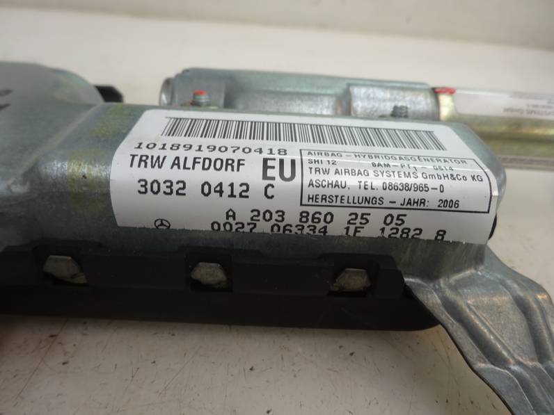 AIRBAG DELANTERO IZQUIERDO MERCEDES CLASE C BERLINA 2007 2.2 CDI (150 CV)