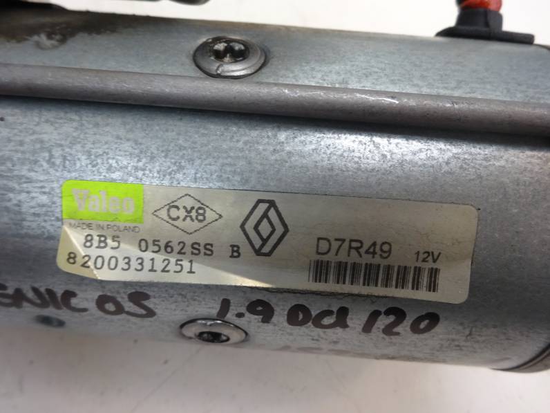 MOTOR ARRANQUE RENAULT SCENIC II 2005 1.9 DCI D (120 CV)