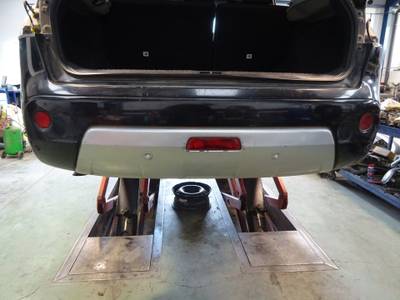 PARAGOLPES TRASERO NISSAN QASHQAI 2007 1.5 DCI TURBODIESEL (106 CV)