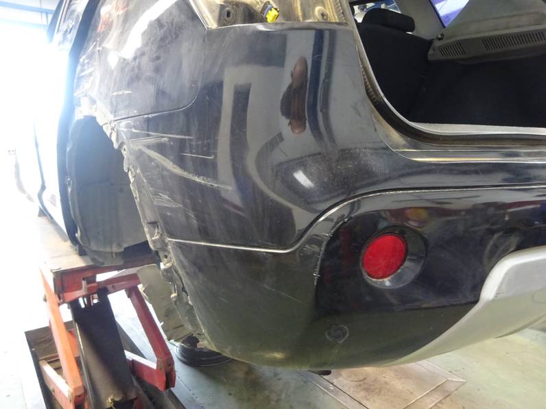 PARAGOLPES TRASERO NISSAN QASHQAI 2007 1.5 DCI TURBODIESEL (106 CV)