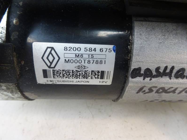 MOTOR ARRANQUE NISSAN QASHQAI 2007 1.5 DCI TURBODIESEL (106 CV)