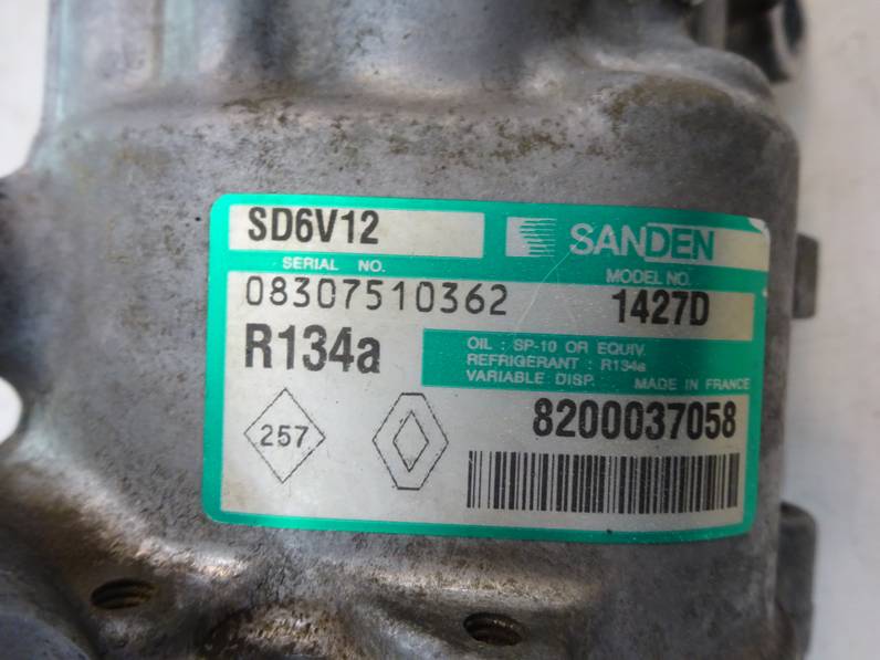 COMPRESOR AIRE ACONDICIONADO RENAULT CLIO II FASE II 2001 1.2 (58 CV)