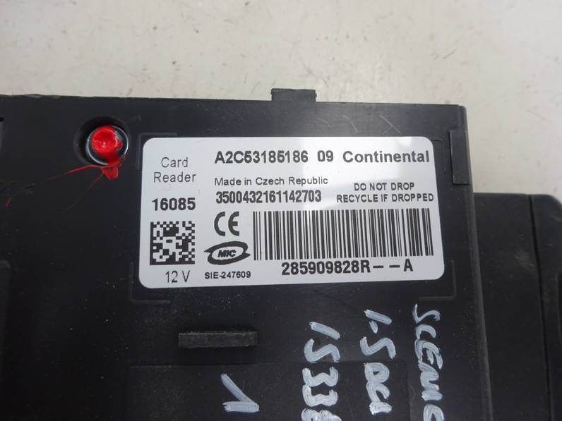 CONMUTADOR DE ARRANQUE RENAULT SCENIC III 2016 1.5 DCI D FAP (110 CV)