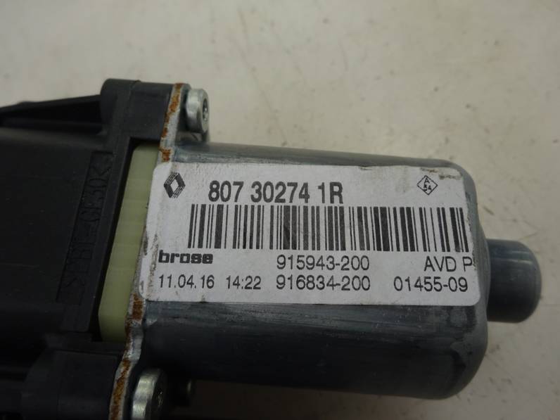 MOTOR ELEVALUNAS DELANTERO DERECHO RENAULT SCENIC III 2016 1.5 DCI D FAP (110 CV)