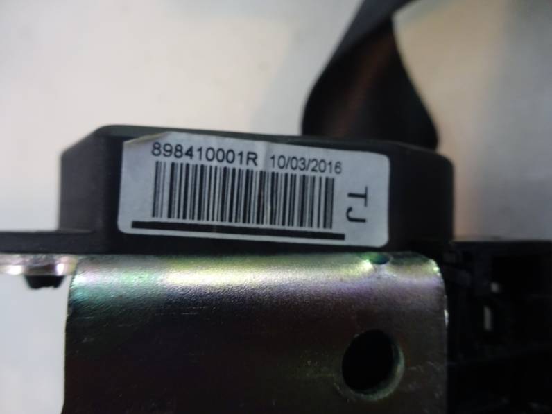 CINTURON SEGURIDAD TRASERO IZQUIERDO RENAULT SCENIC III 2016 1.5 DCI D FAP (110 CV)