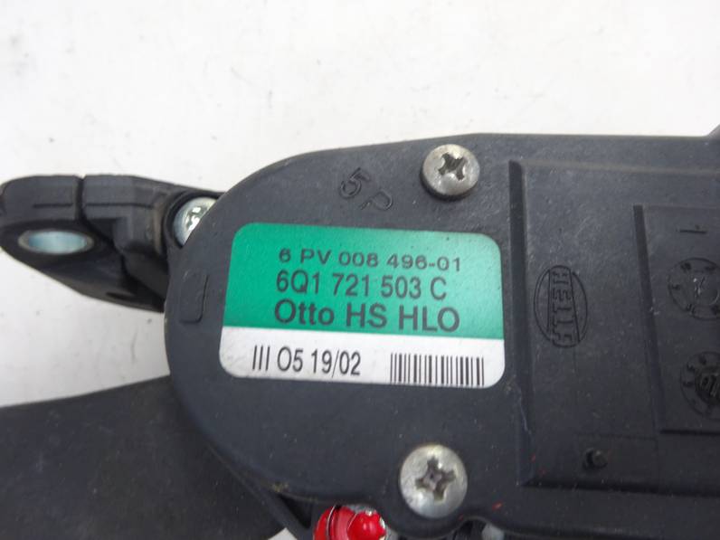 POTENCIOMETRO PEDAL AUDI A3 2002 1.6 (102 CV)