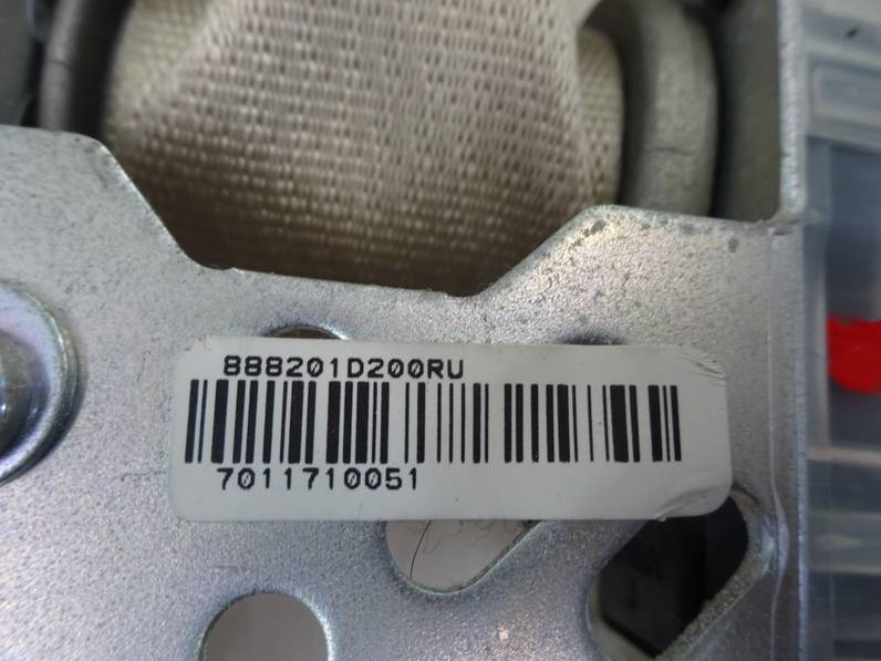 CINTURON SEGURIDAD DELANTERO DERECHO KIA CARENS 2007 2.0 CRDI (140 CV)