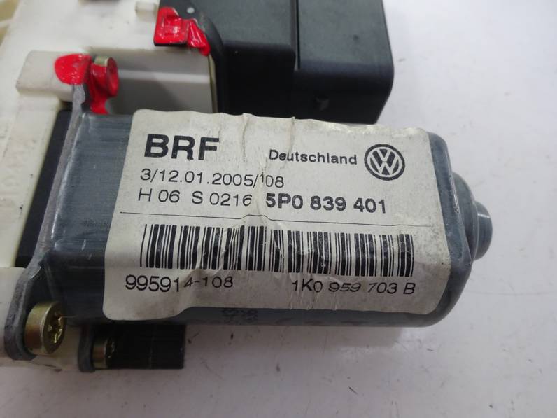 MOTOR ELEVALUNAS TRASERO IZQUIERDO SEAT TOLEDO 2005 1.9 TDI (105 CV)