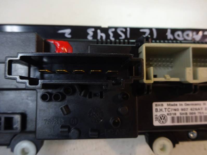 MANDO CALEFACCION AIRE ACONDICIONADO VOLKSWAGEN CADDY KA KB 2012 1.6 TDI (102 CV)