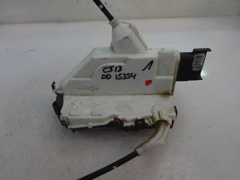 CERRADURA PUERTA DELANTERA DERECHA CITROEN C3 2013 1.6 16V HDI (92 CV)