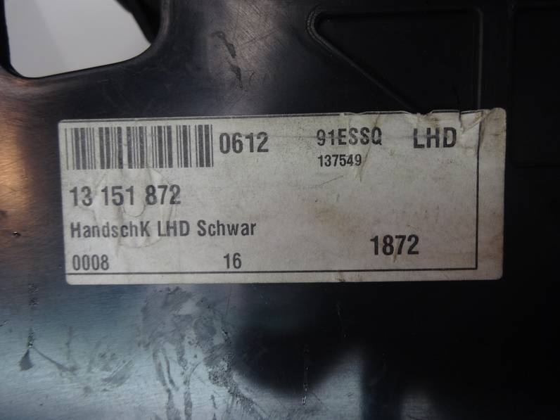 GUANTERA OPEL VECTRA C BERLINA 2004 1.9 8V CDTI (101 CV)