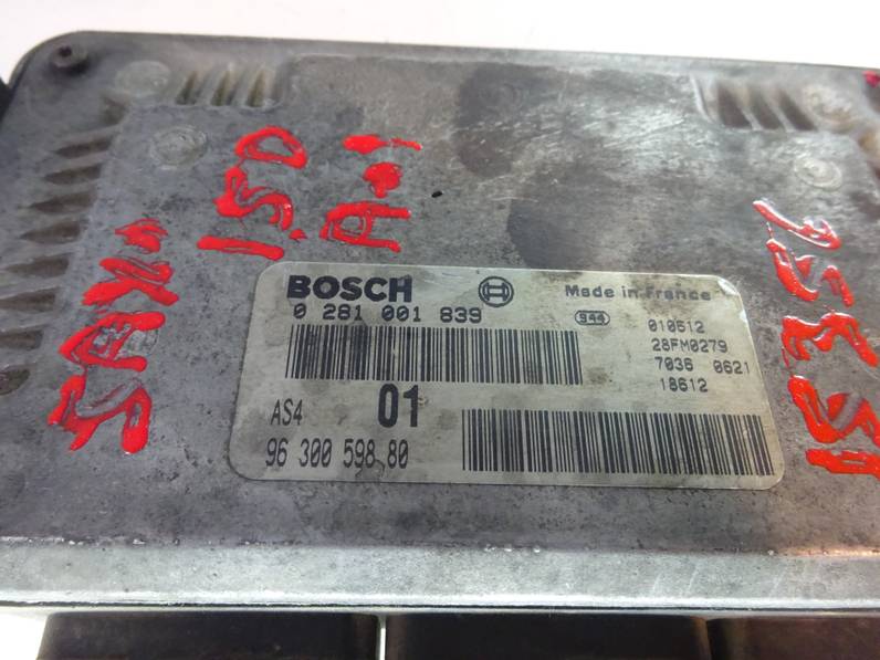 CENTRALITA MOTOR UCE CITROEN SAXO 2001 1.5 D (57 CV)