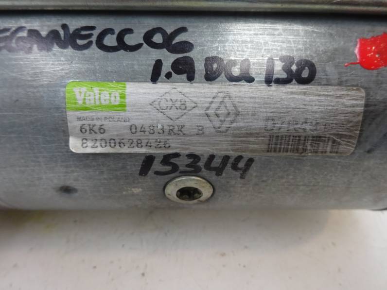 MOTOR ARRANQUE RENAULT MEGANE II COUPE CABRIO 2006 1.9 DCI D (131 CV)