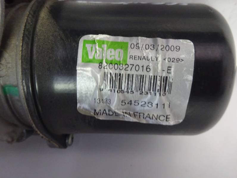 MOTOR LIMPIA DELANTERO RENAULT SCENIC II 2009 1.6 16V (112 CV)