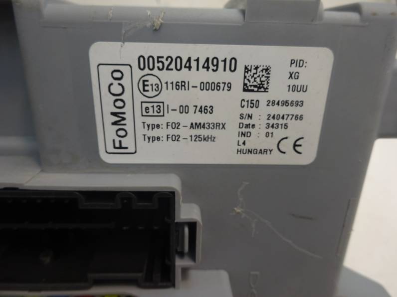 CAJA RELES FUSIBLES FORD KA 2016 1.2 8V (69 CV)