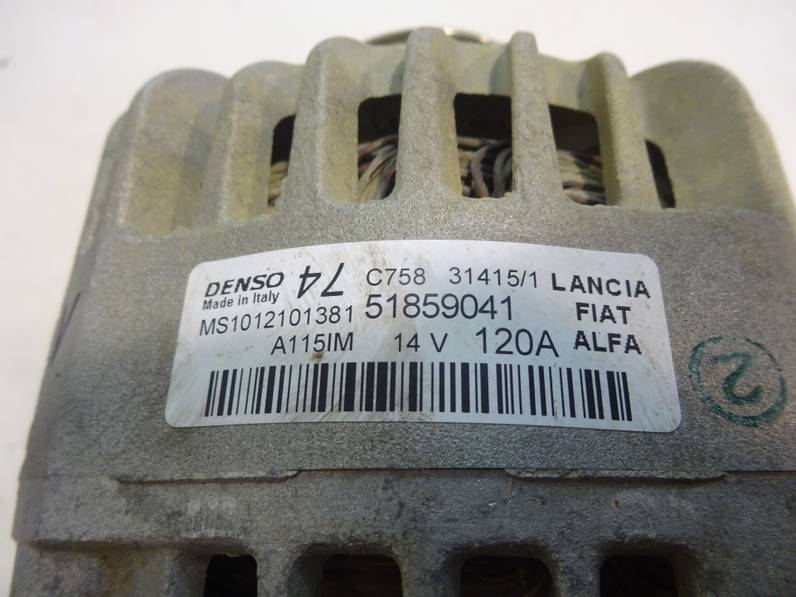 ALTERNADOR FORD KA 2016 1.2 8V (69 CV)