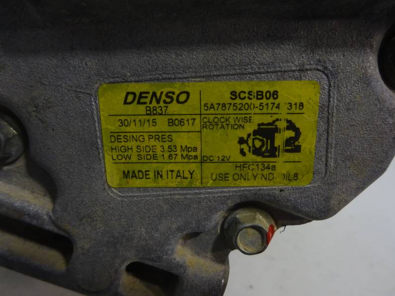 COMPRESOR AIRE ACONDICIONADO FORD KA 2016 1.2 8V (69 CV)