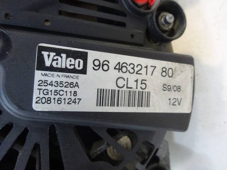 ALTERNADOR CITROEN C4 BERLINA 2008 1.6 16V HDI (90 CV)