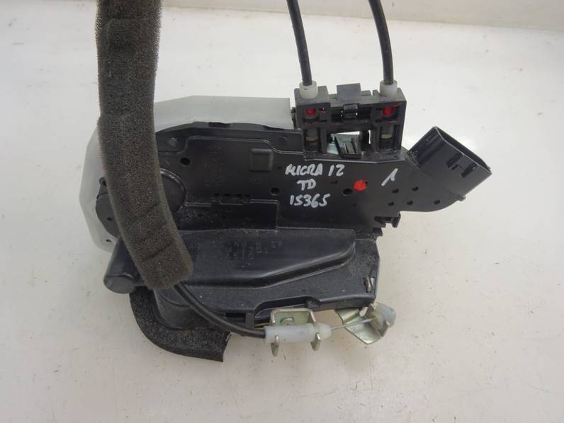 CERRADURA PUERTA TRASERA DERECHA NISSAN MICRA 2012 1.2 (98 CV)