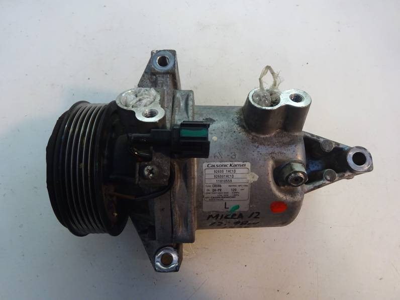 COMPRESOR AIRE ACONDICIONADO NISSAN MICRA 2012 1.2 (98 CV)