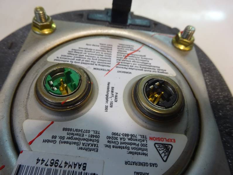 AIRBAG DELANTERO IZQUIERDO BMW SERIE 3 BERLINA 2001 3.0 24V TURBODIESEL (184 CV)