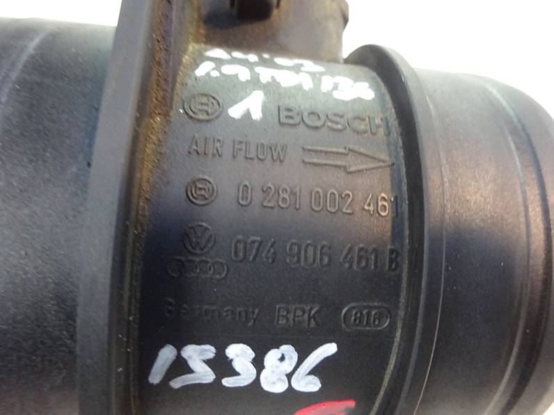 CAUDALIMETRO AUDI A4 BERLINA 2003 1.9 TDI (131 CV)