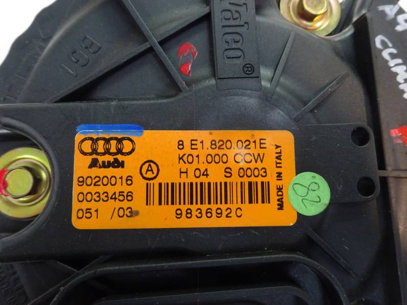 MOTOR CALEFACCION AUDI A4 BERLINA 2003 1.9 TDI (131 CV)