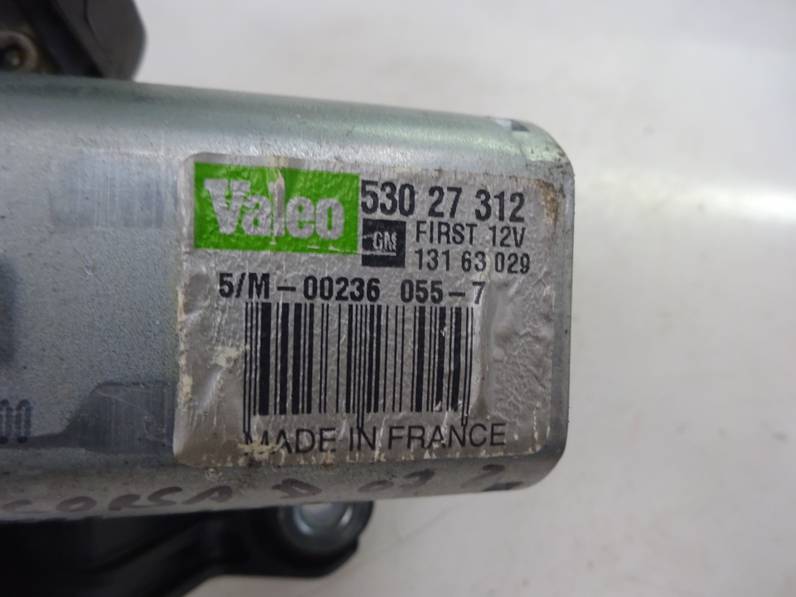 MOTOR LIMPIA TRASERO OPEL CORSA D 2007 1.3 16V CDTI (90 CV)