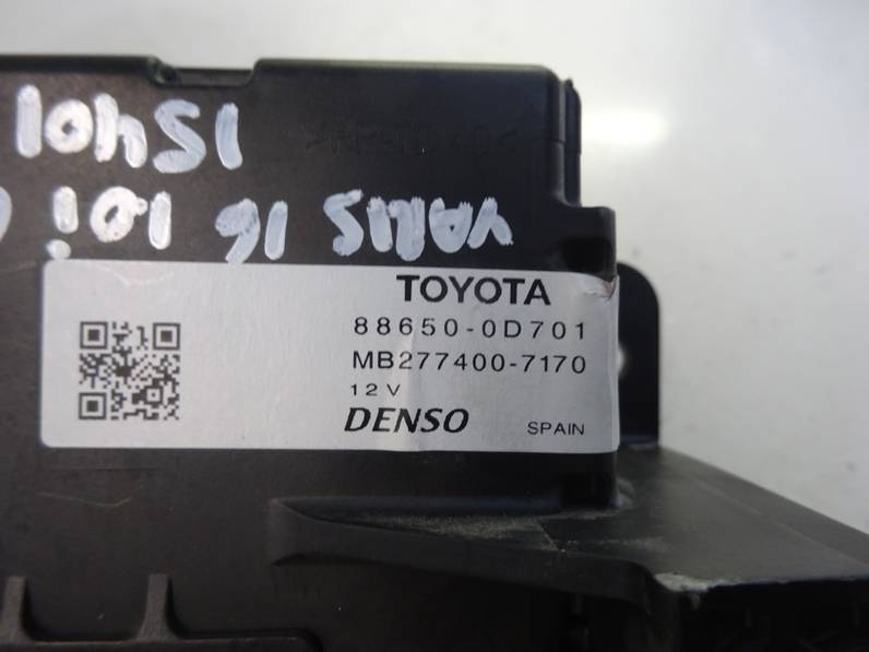 MODULO ELECTRONICO TOYOTA YARIS 2016 1.0 (69 CV)