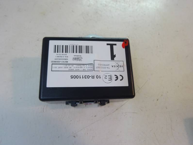 MODULO ELECTRONICO TOYOTA YARIS 2016 1.0 (69 CV)